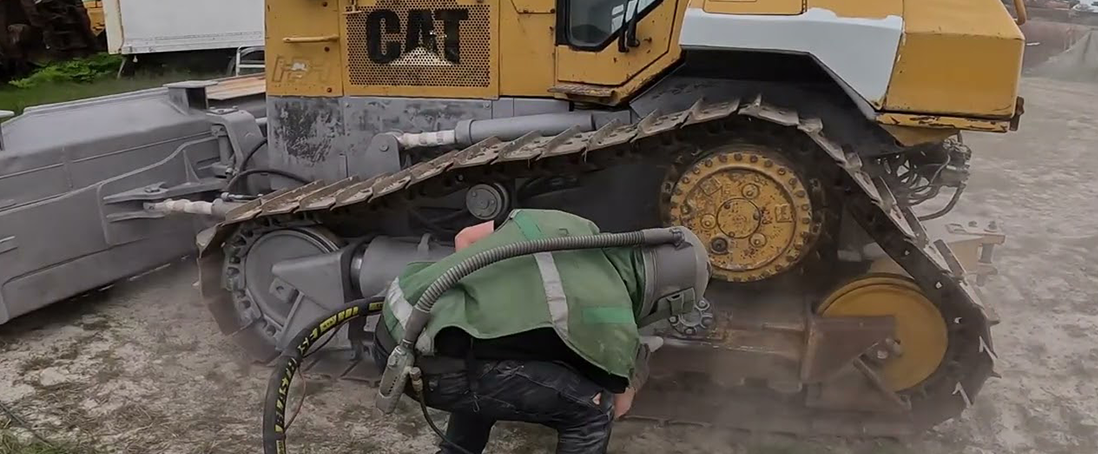 Sandblasting Heavy Machinery Parts in Kansas City, MO